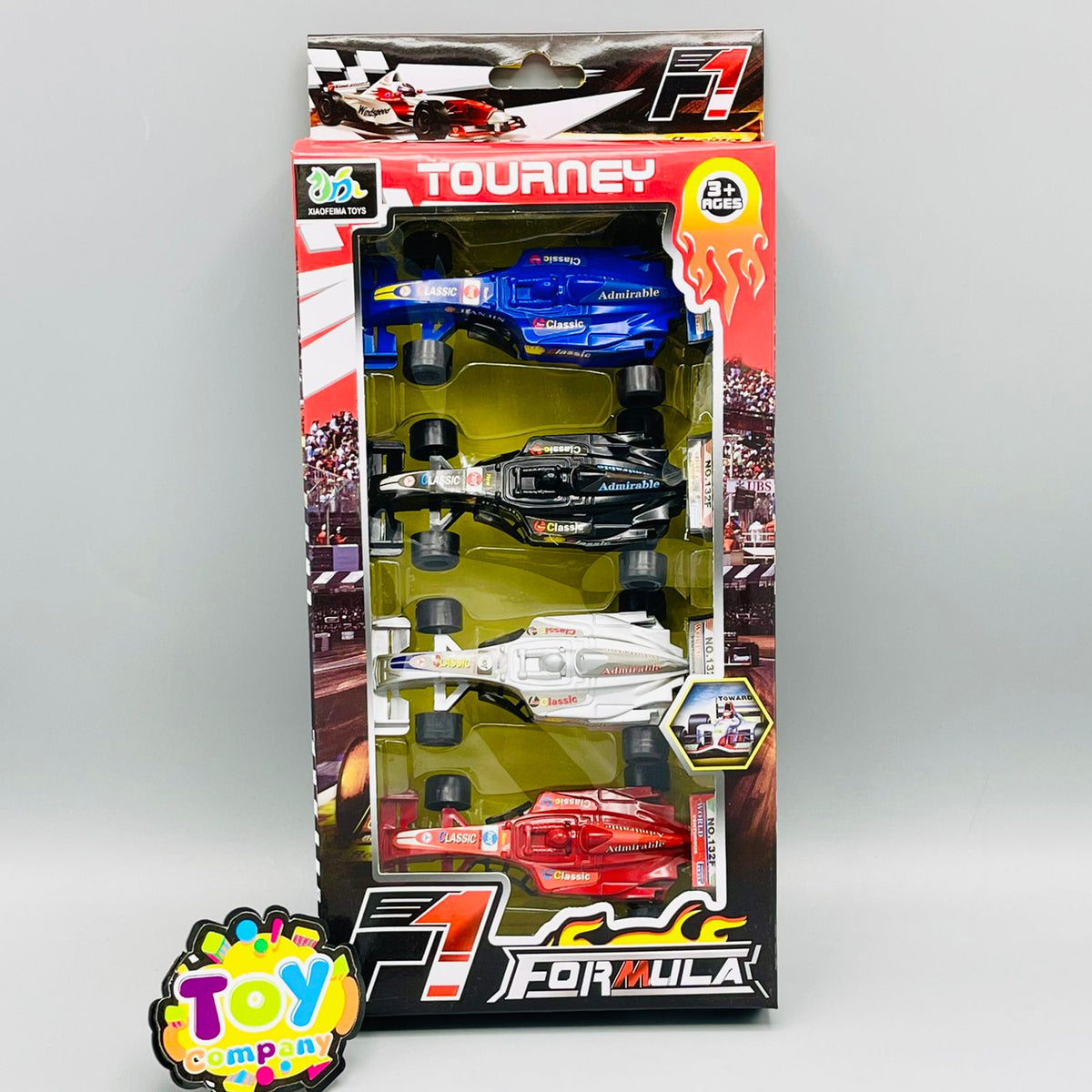4 Pcs Pull Back Formula 1 Cars