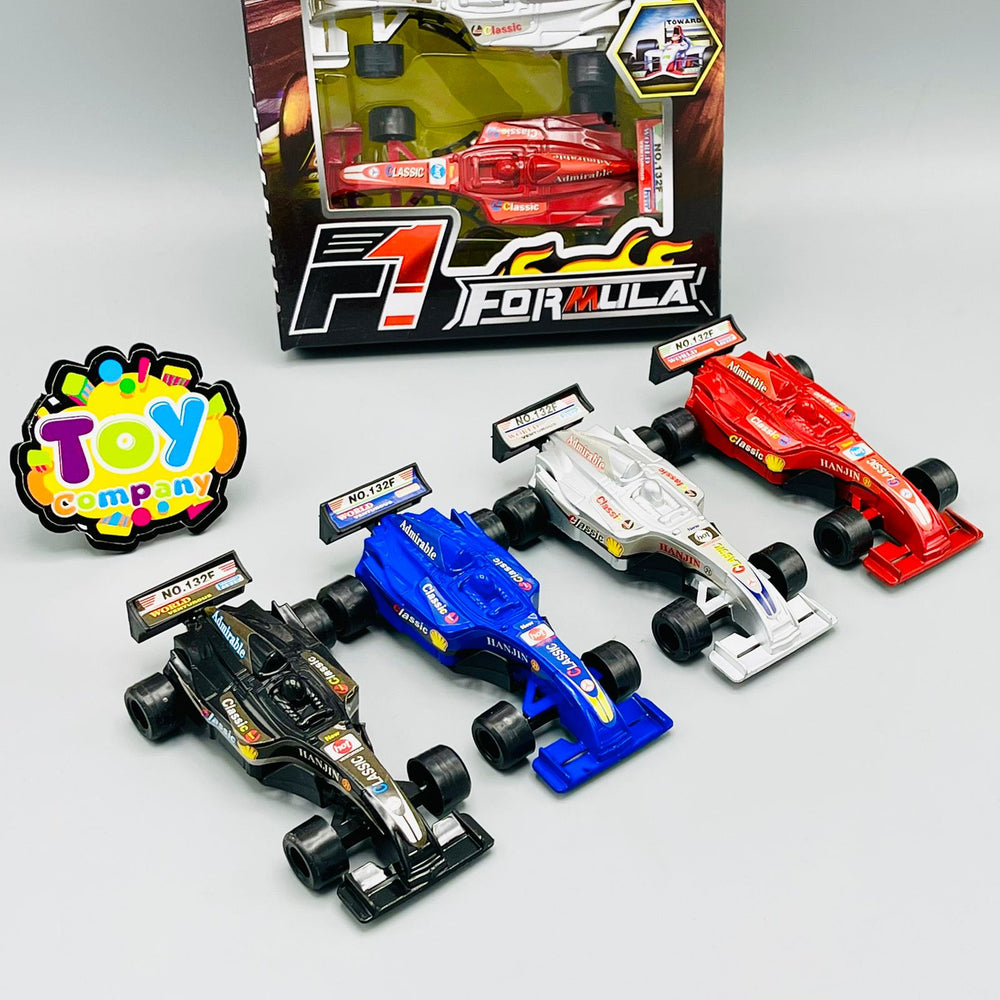 4 Pcs Pull Back Formula 1 Cars