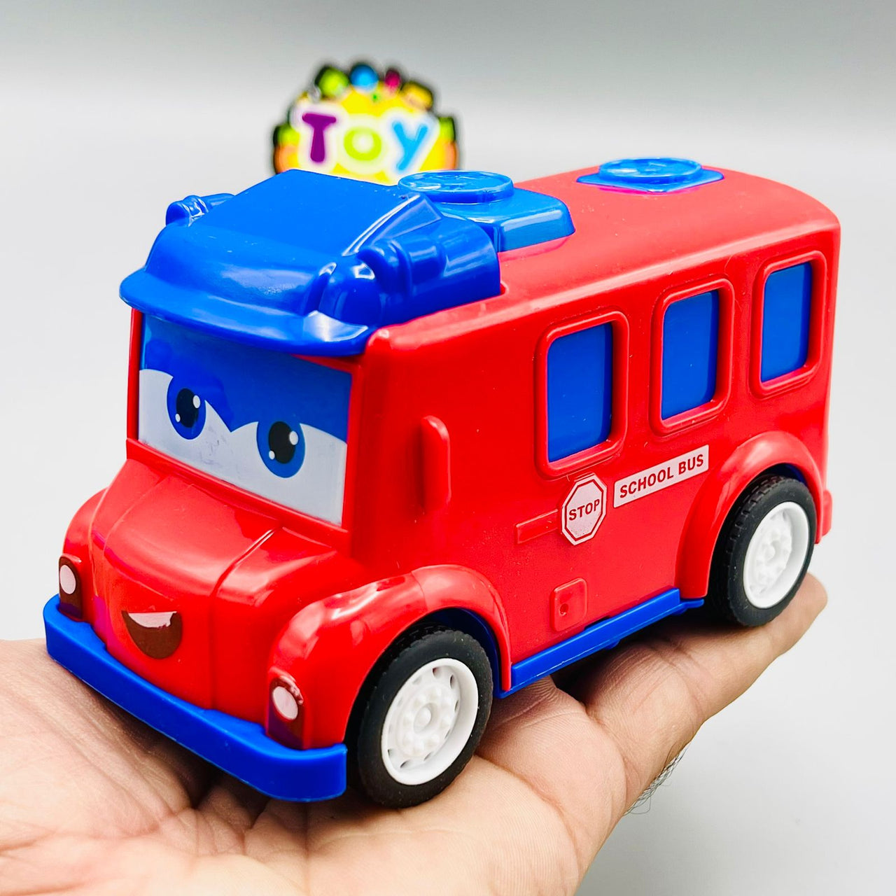 Friction Cute School Bus Toy