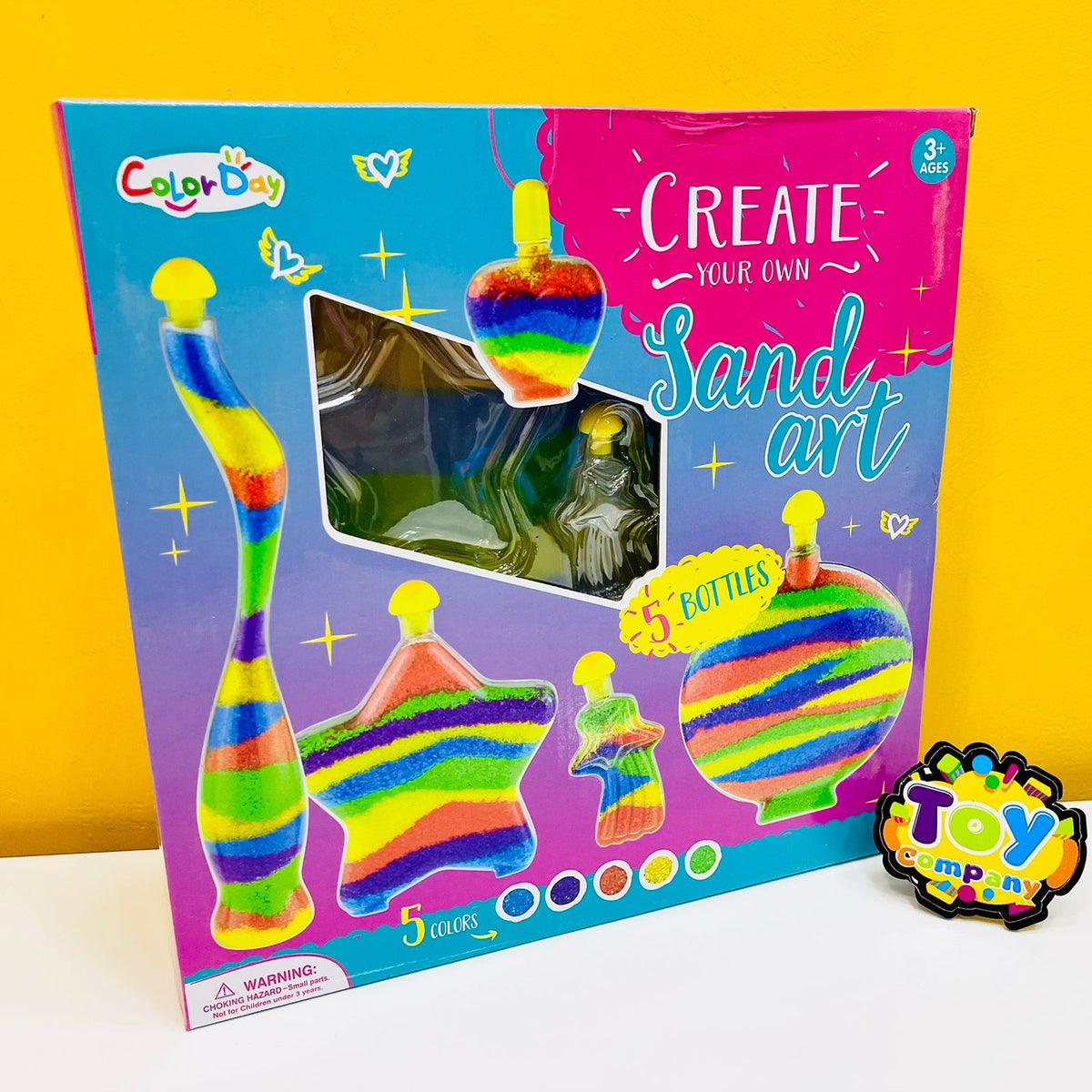 Create Your Own Sand Art - 5 Bottles