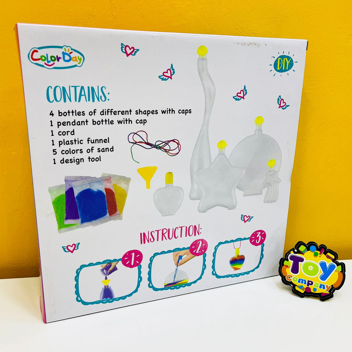 Create Your Own Sand Art - 5 Bottles