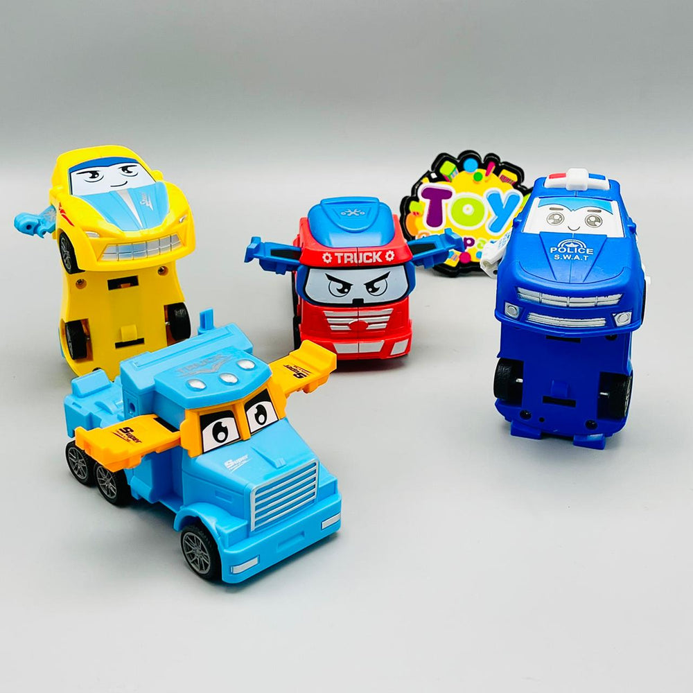 Friction Cute Transformable Car - Assortment