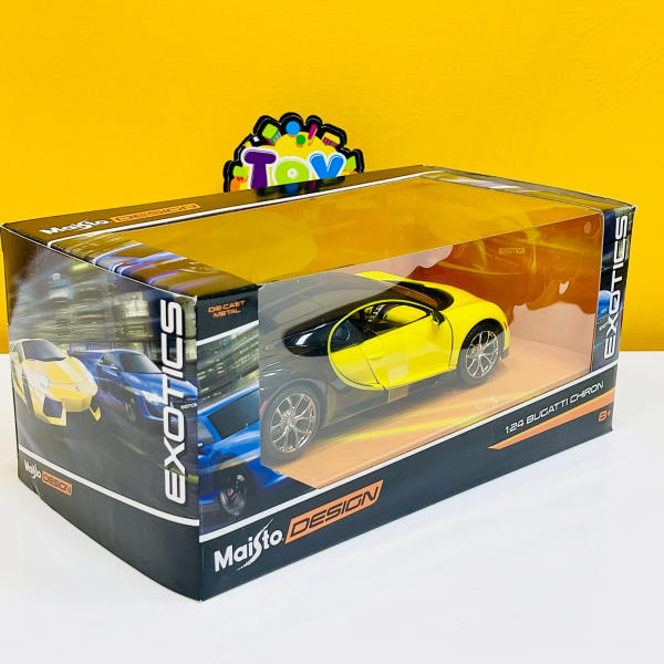 Maisto 1/24 Diecast Exotic Bugatti Chiron