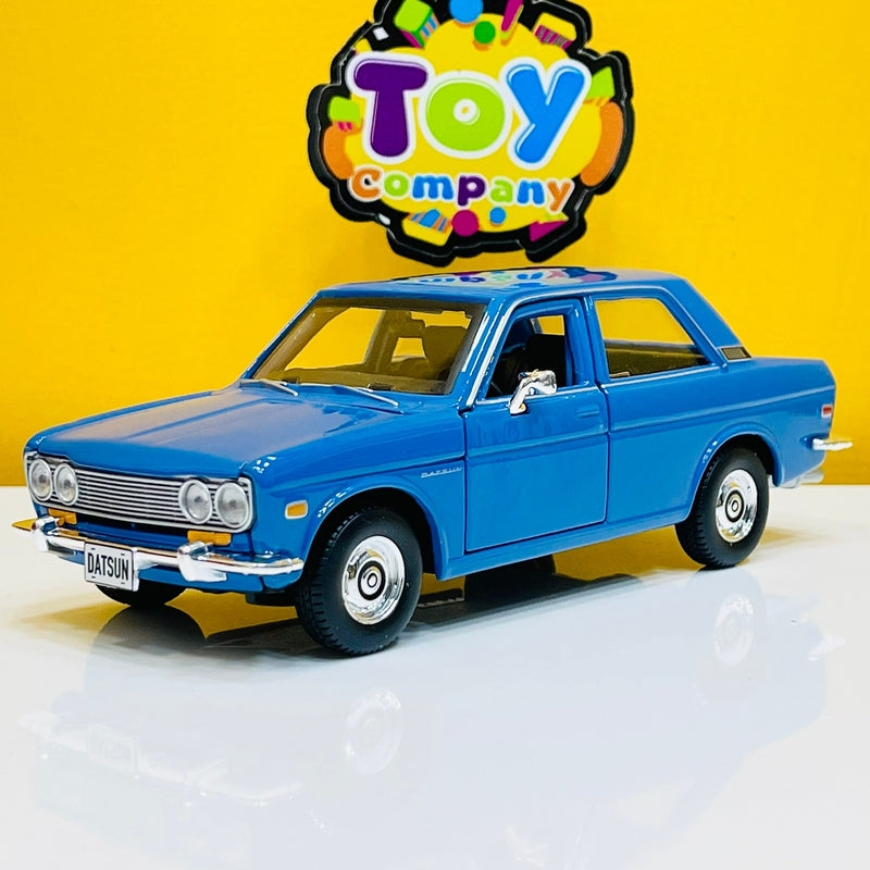 Maisto 1:24 Diecast Datsun 510 - Blue