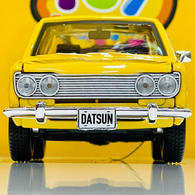 Maisto 1:24 Diecast Datsun 510 - Yellow