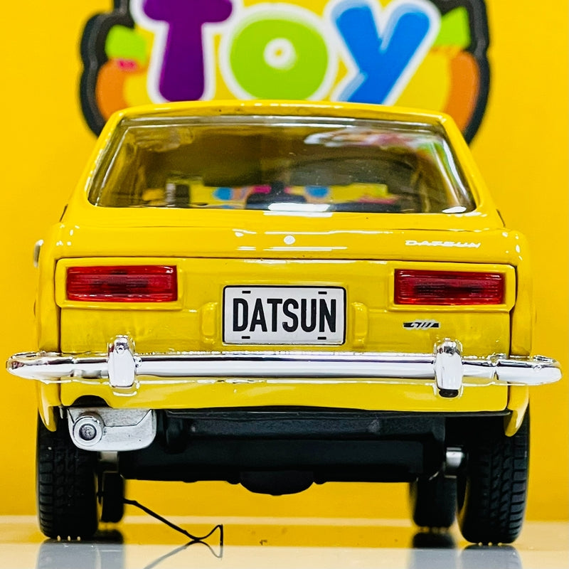 Maisto 1:24 Diecast Datsun 510 - Yellow