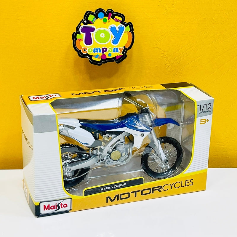 Original Maisto Diecast 1:12 Yamaha YZF450F