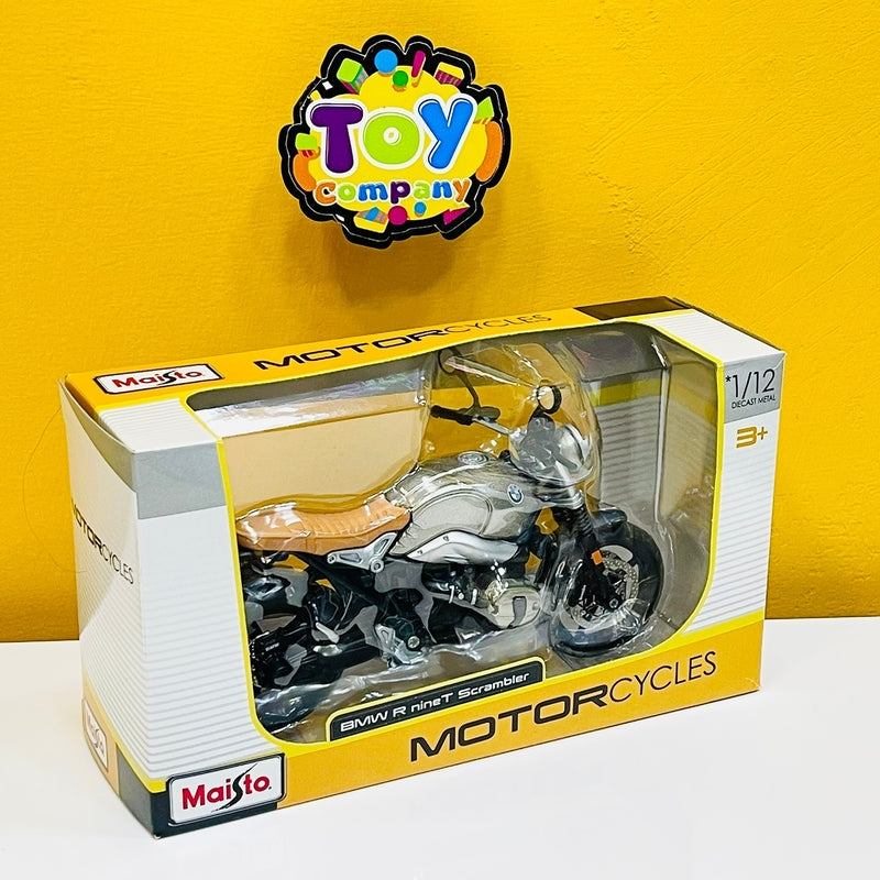 Original Maisto Diecast 1:12 BMW R nineT Scrambler