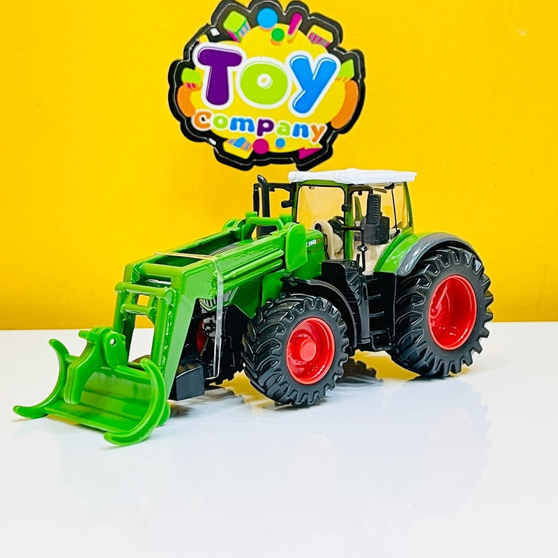 Bburago Diecast FENDT Tractor with Loader