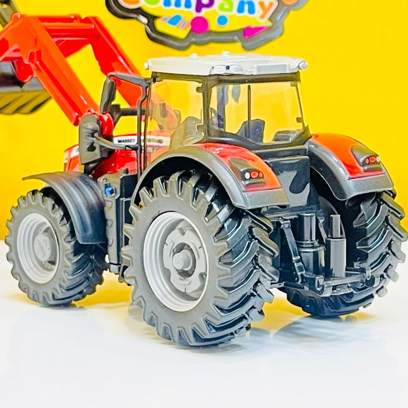 Bburago Diecast Massey Ferguson Tractor with Loader