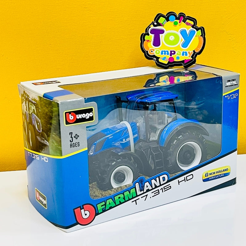 Bburago 1:32 Diecast New Holland Tractor Model