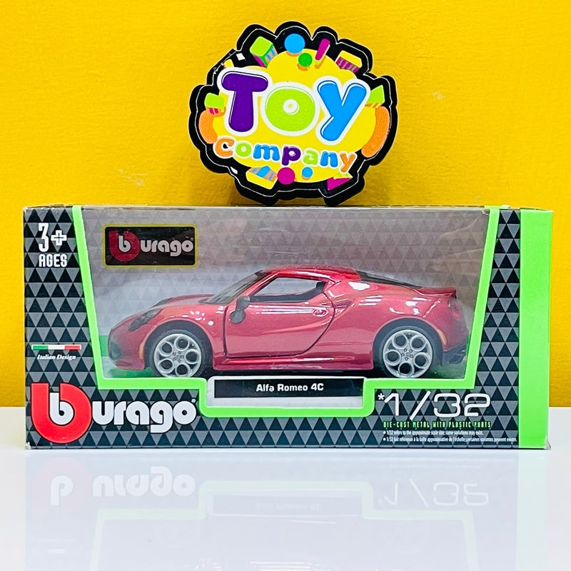 Bburago 1:32 Diecast Alfa Romeo 4C