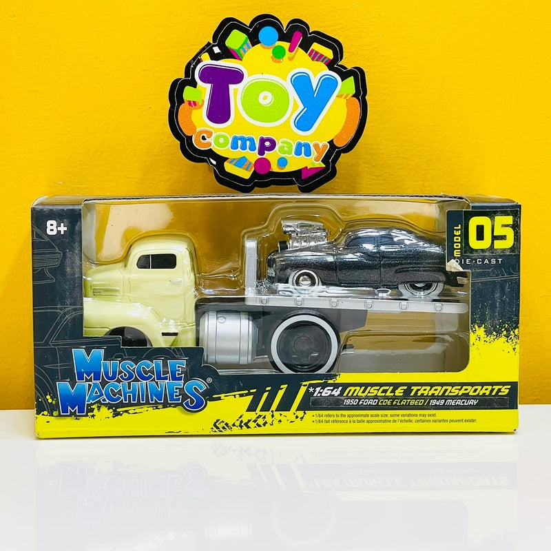 Maisto Diecast 1950 Ford Flatbed with 1949 Mercury