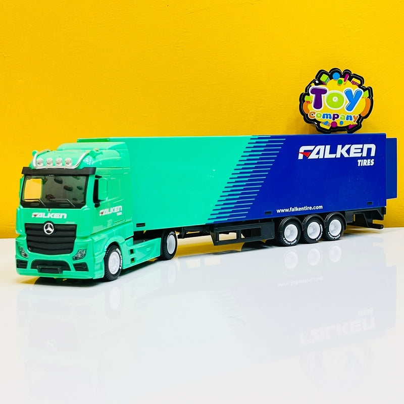 Bburago Diecast 16 Inches Mercedes Benz Trailer