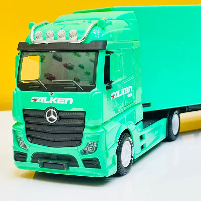 Bburago Diecast 16 Inches Mercedes Benz Trailer