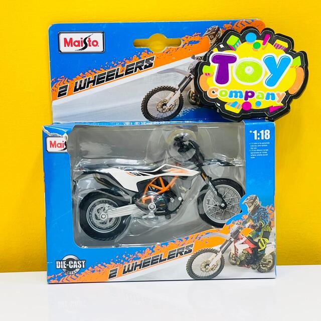 Maisto 1:18 Diecast Dirt Bike - Assortment