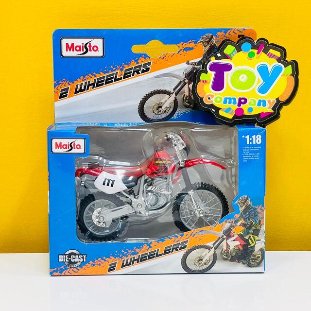 Maisto 1:18 Diecast Dirt Bike - Assortment