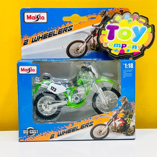 Maisto 1:18 Diecast Dirt Bike - Assortment