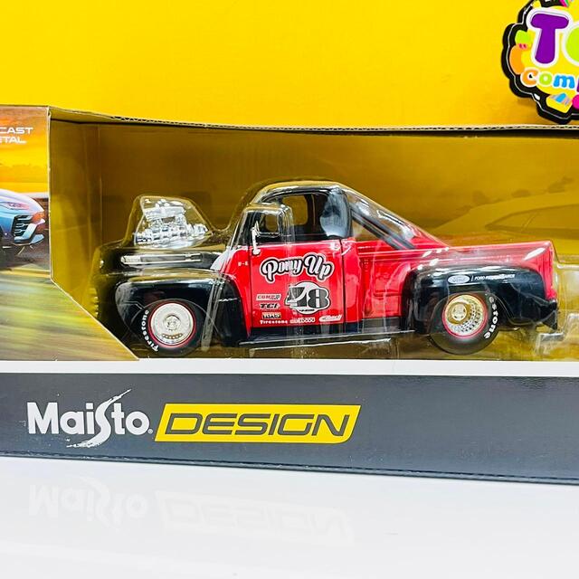 1:24 1948 Ford F1 Truck with 1967 Ford Mustang