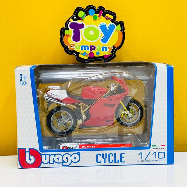 Bburago 1:18 Diecast Ducati 998R
