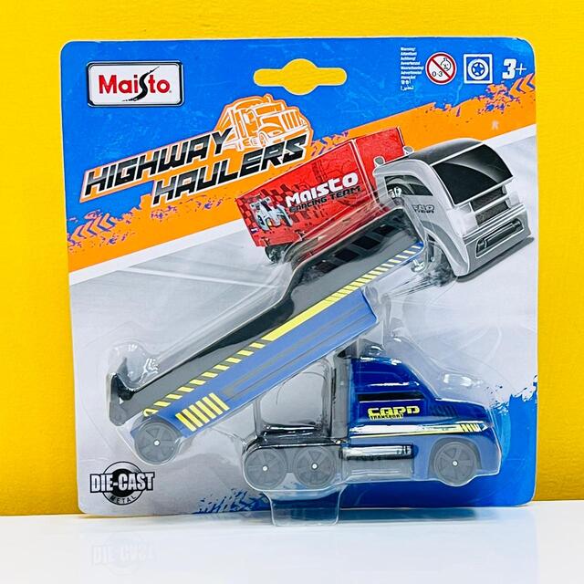 Maisto Diecast Flat Bed Highway Hauler