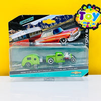 1936 Chevrolet Pickup with Travel Trailer