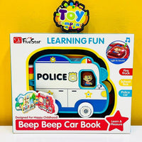 Early Education Car Book with Lights & Sound