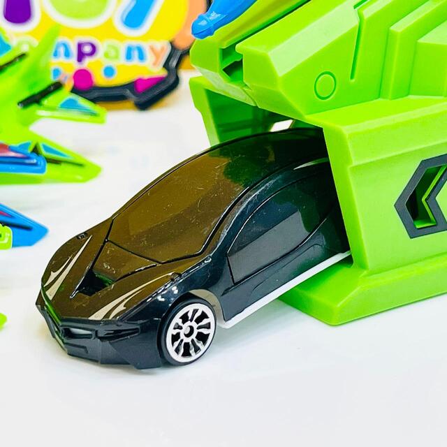 2-in-1 Power Shoot Plane & Car Launch Game