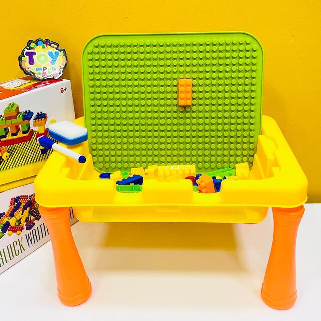 Multi-Functional Building Blocks Writing Board Table