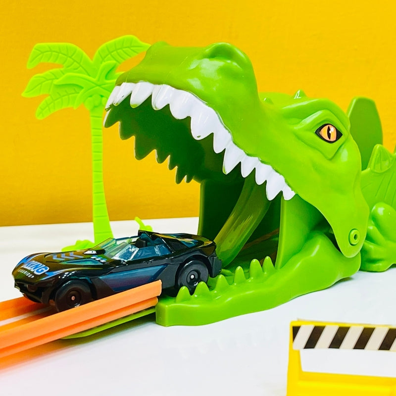 Hot Wheel Dinosaur Track Set with Car