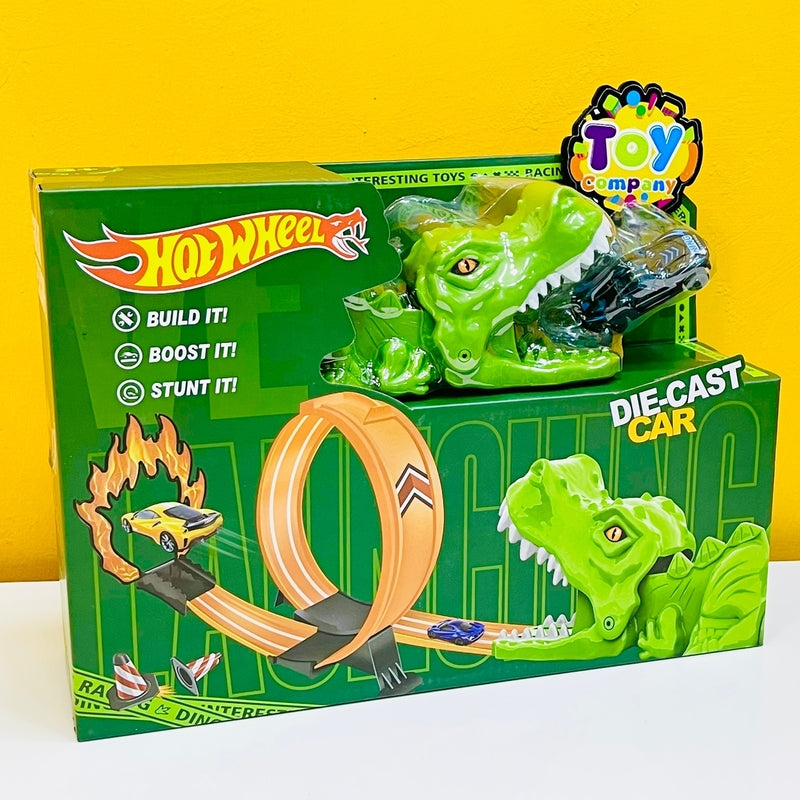 Hot Wheel Dinosaur Track Set with Car
