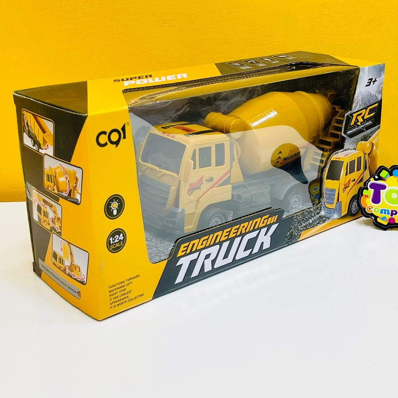 Remote Control Engineering Mixer Truck