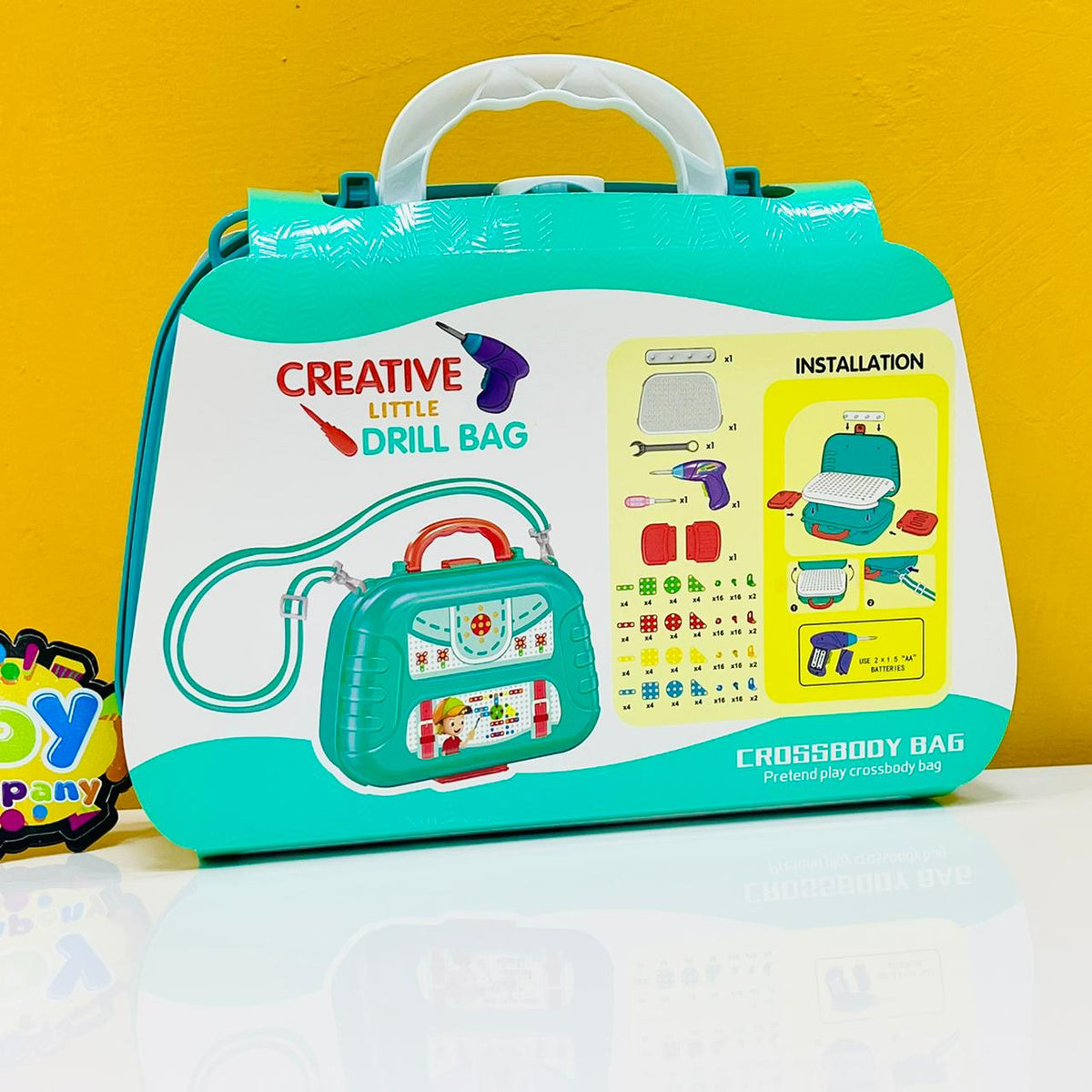 Creative Realistic Drill Tools Set Bag