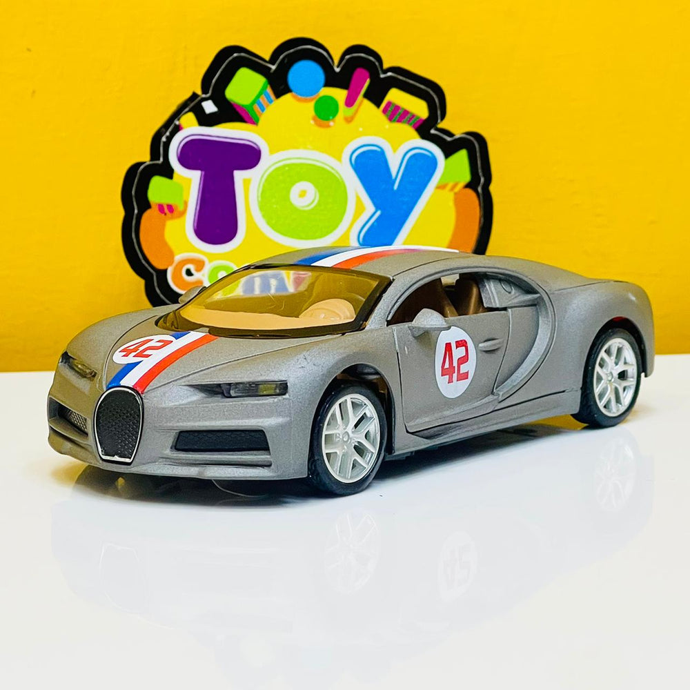 1:36 Scale Diecast Bugatti Chiron Style Car