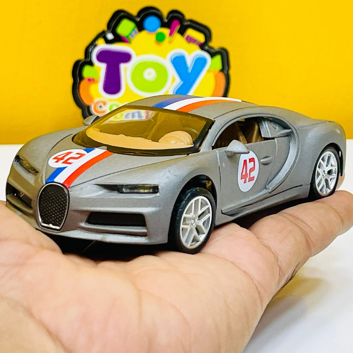 1:36 Scale Diecast Bugatti Chiron Style Car