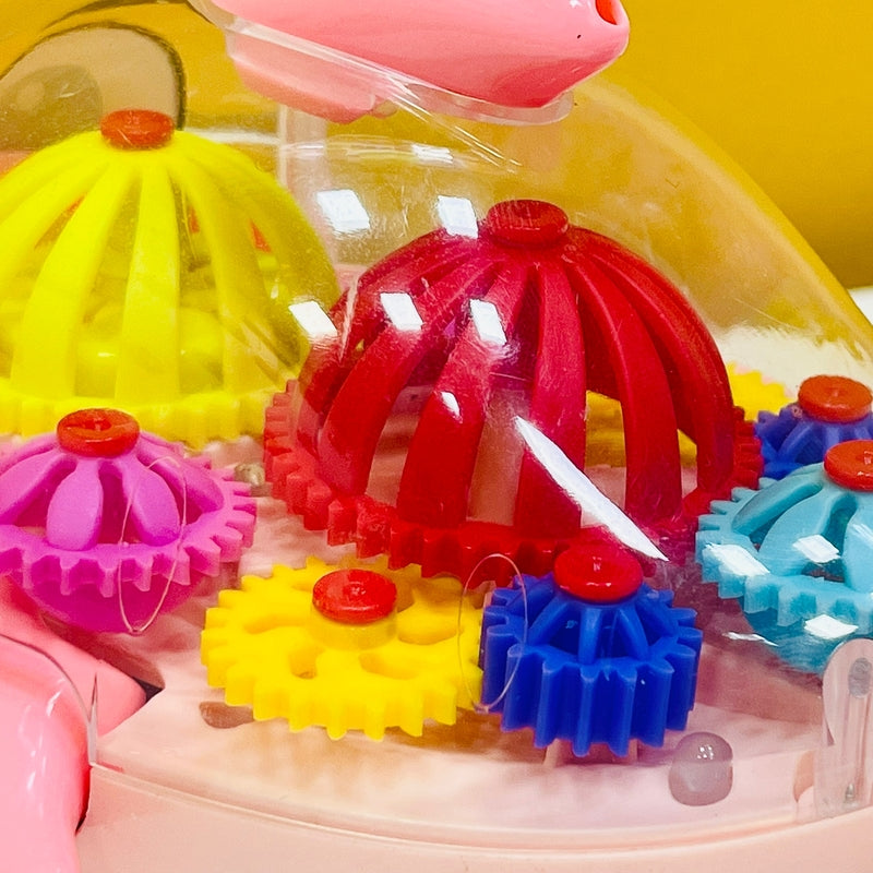 Cute Gear Dolphin with Lights & Sound