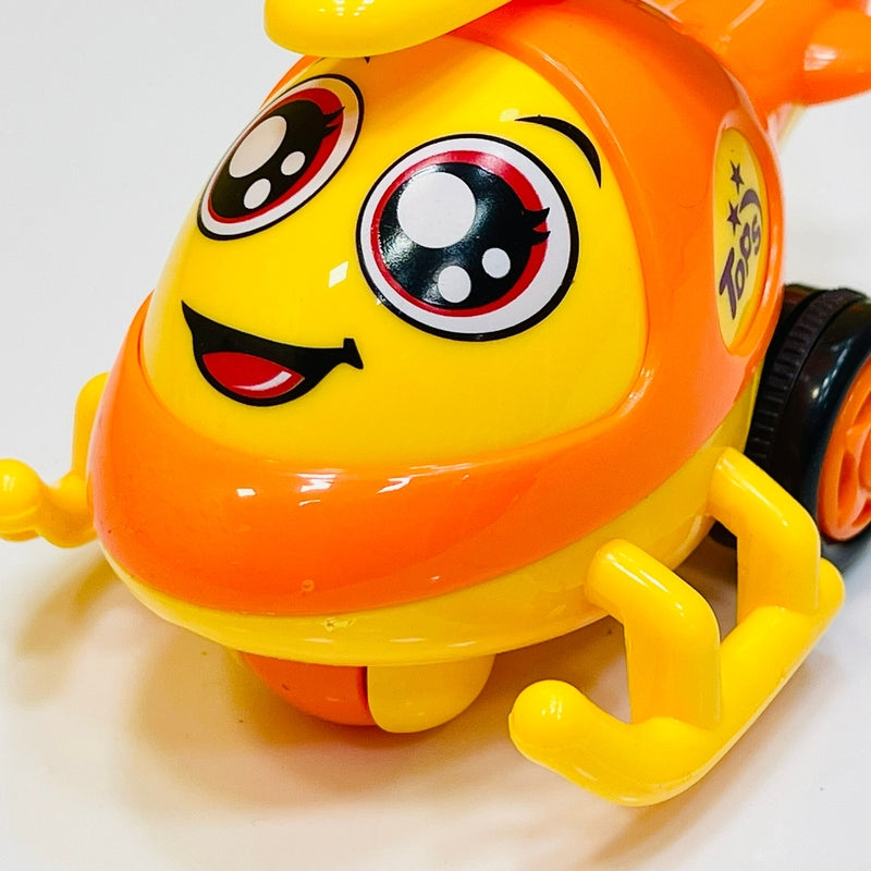 Friction Cartoon Helicopter Toy