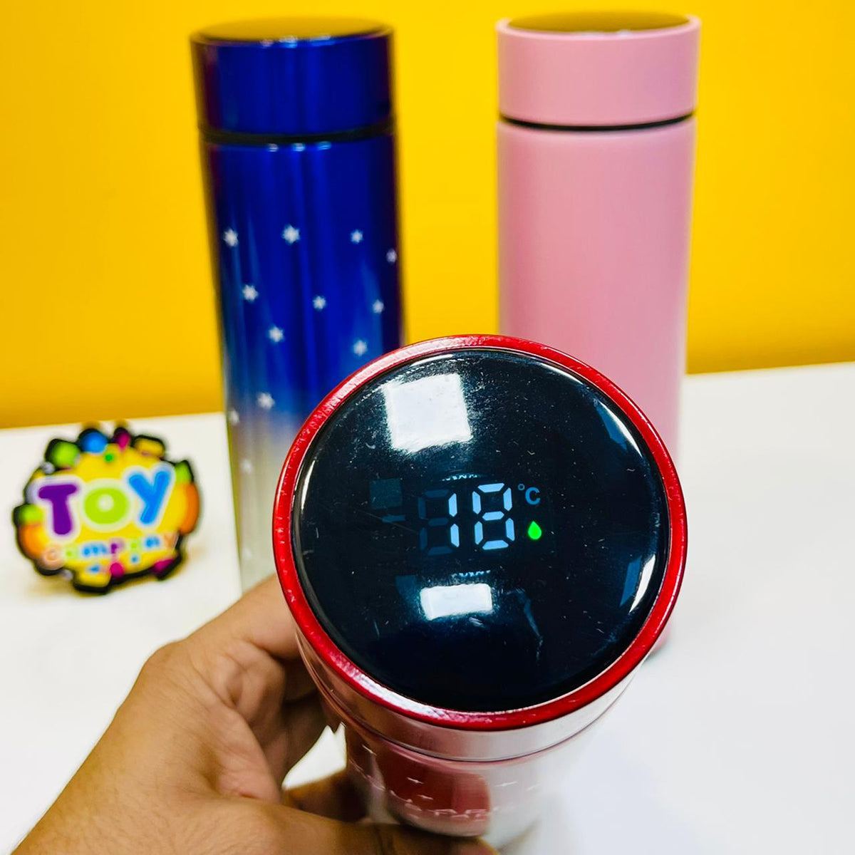 500ml Smart Thermos Water Bottle with LED Display