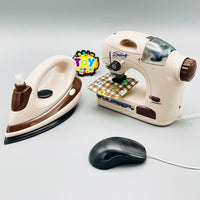 Pretend Play Mini Appliance Sewing Machine & Iron