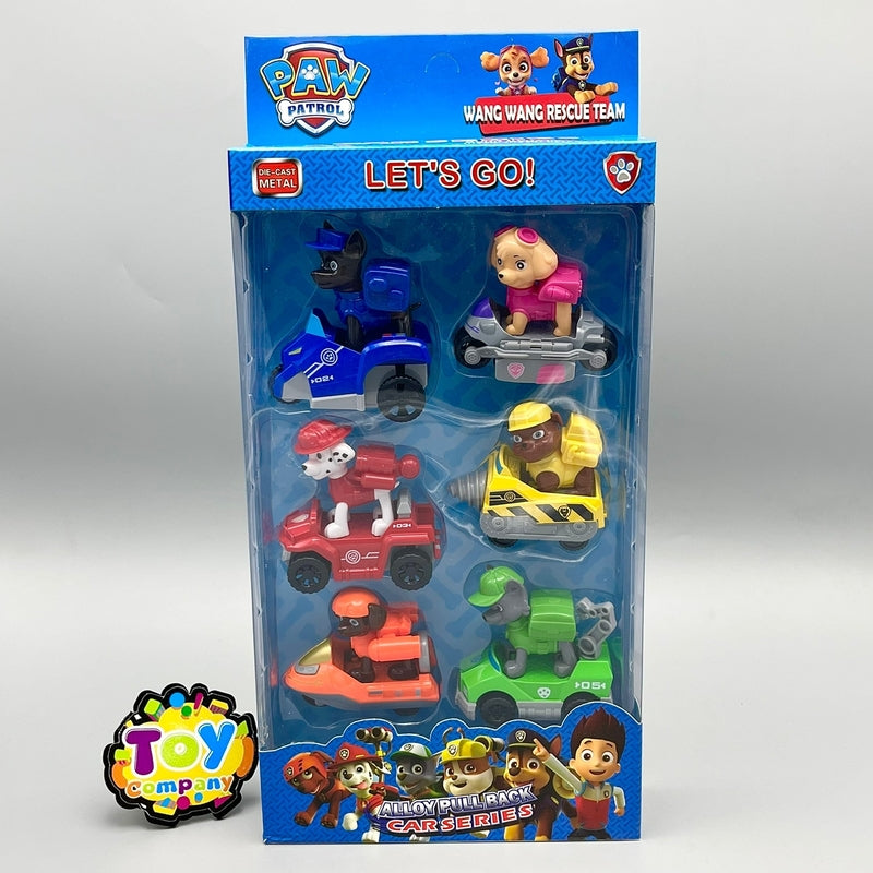 Paw Patrol Diecast Alloy Pull Back Series Car