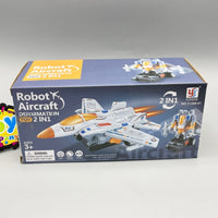Robot Aircraft with Lights & Sound