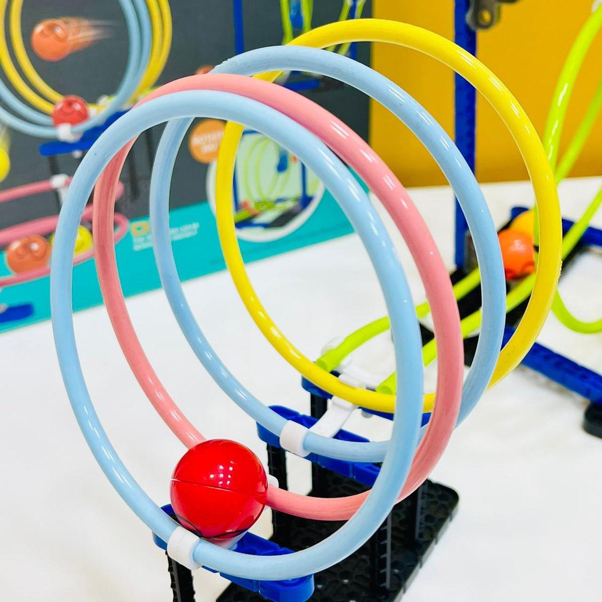 Space Rail Suspension Rotation Orbit Track