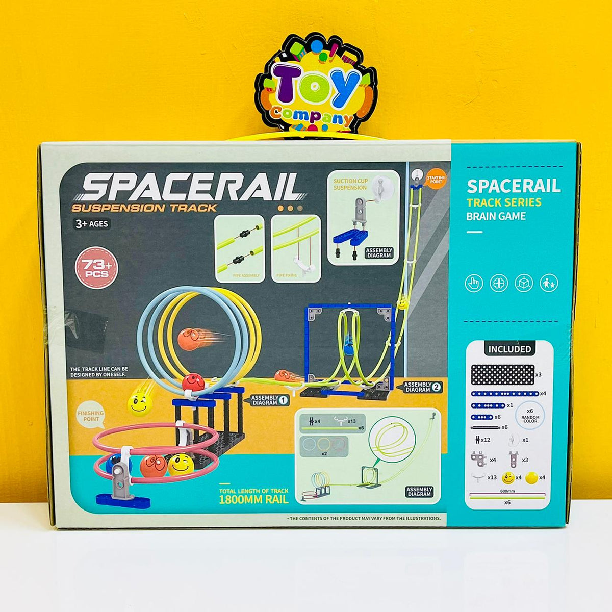 Space Rail Suspension Rotation Orbit Track