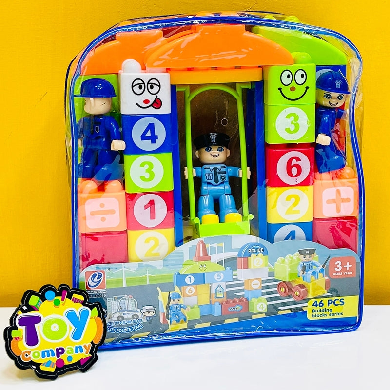 46Pcs Educational Building Blocks for Kids