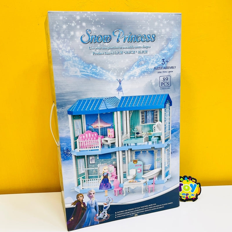Snow Princess DIY Doll House