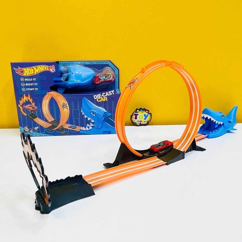 Hot Wheel Dolphin Track Set with Car