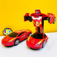 Transforming Dynamic Sports Car