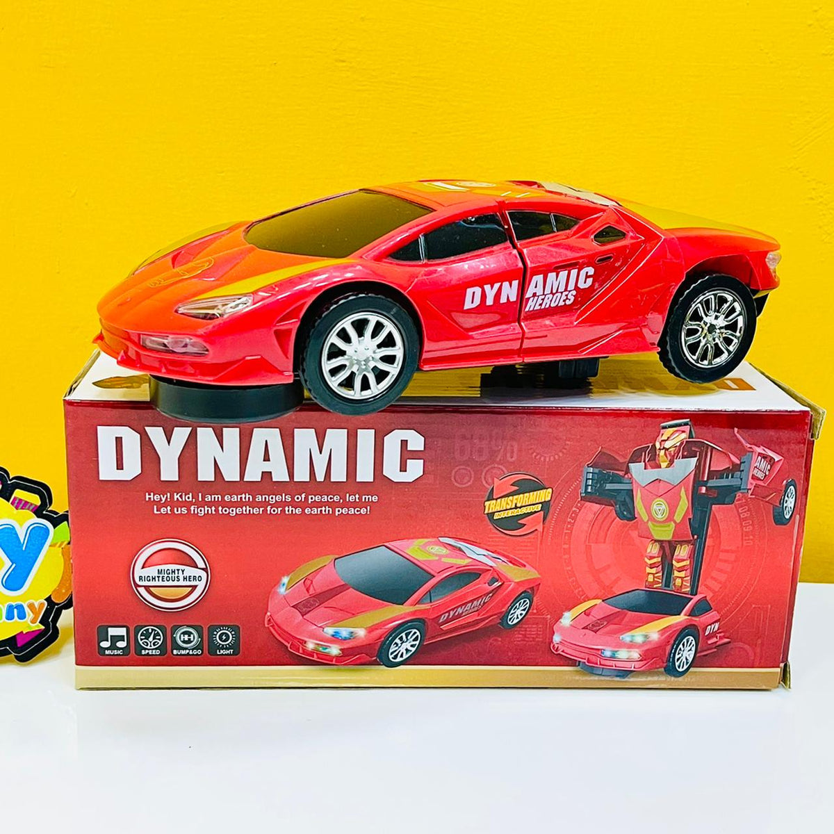 Transforming Dynamic Sports Car