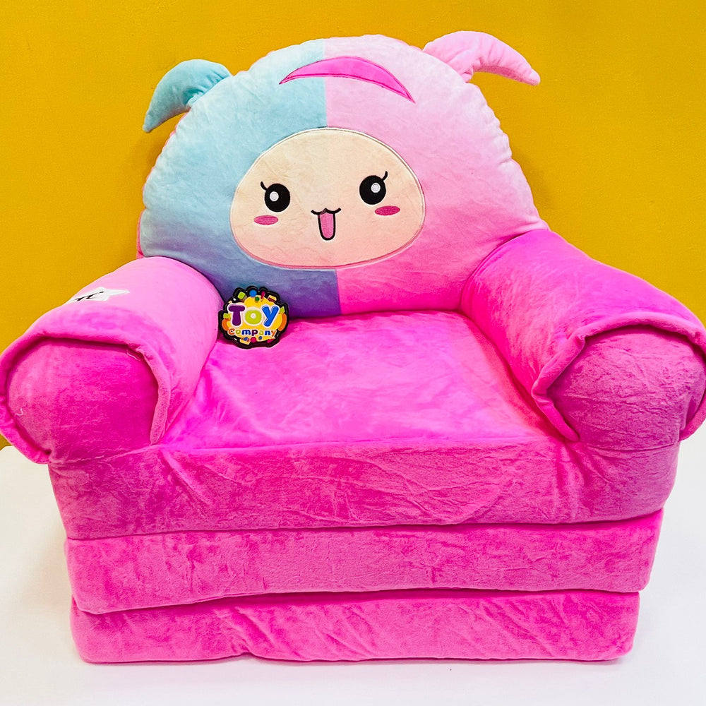 3 Layers Cute Smiley Sofa Cum Bed