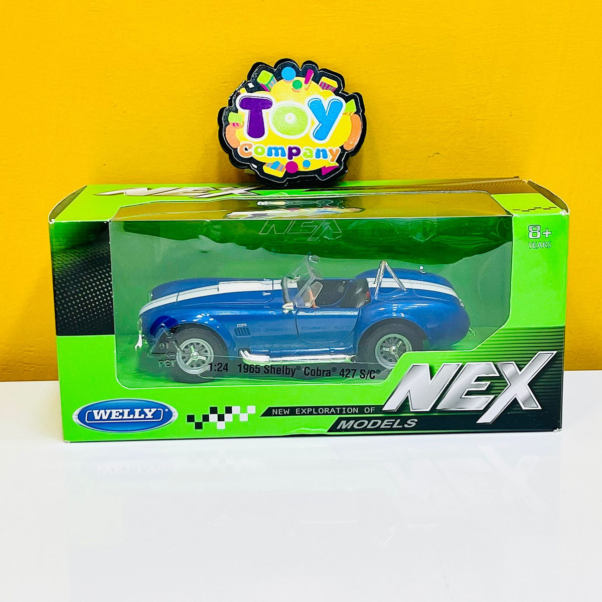1:24 1965 Shelby Cobra 427 S/C by WELLY